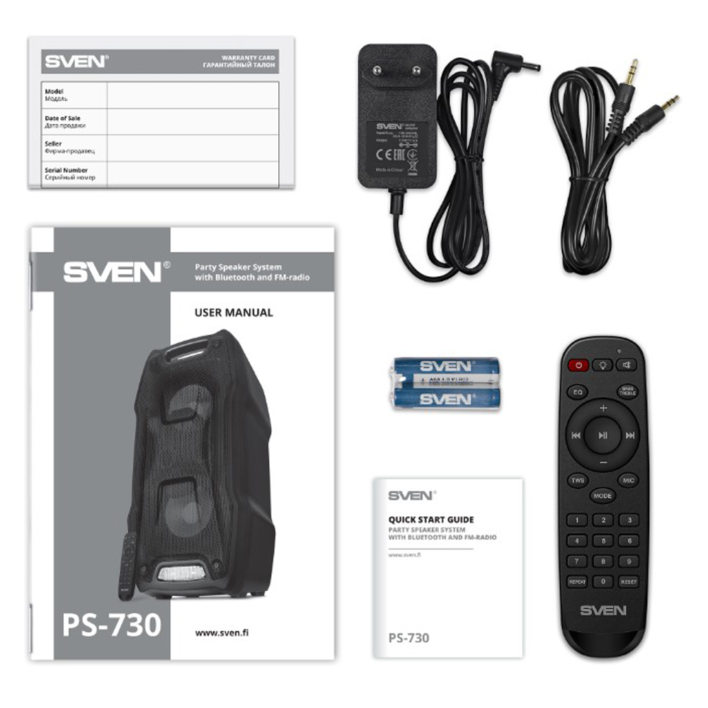 SVEN PS-730, Black