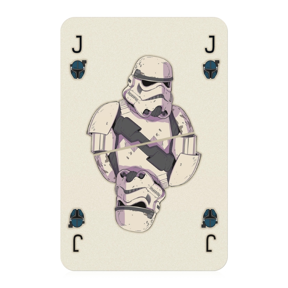 Winning Moves Star Wars The Mandalorian - Waddingtons No.1 Playing Cards
