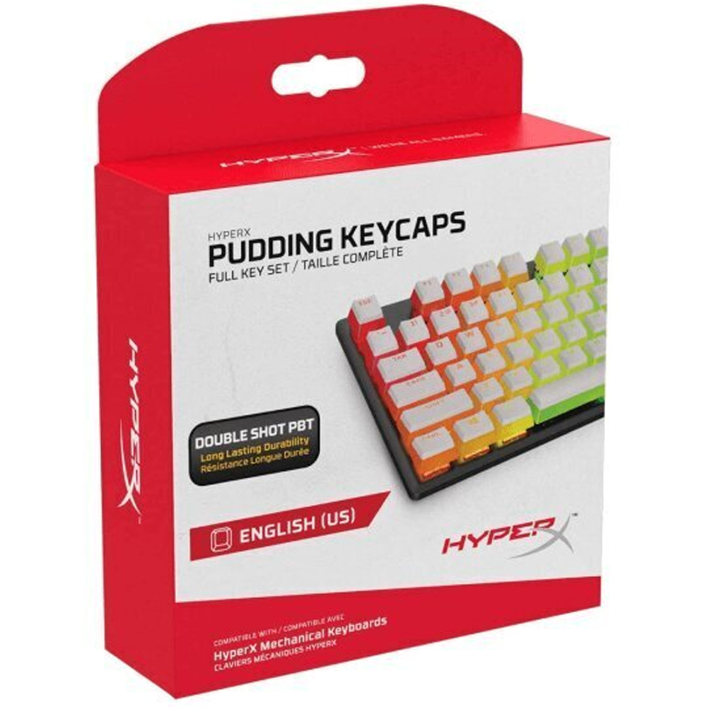 HyperX Pudding Keycaps, White
