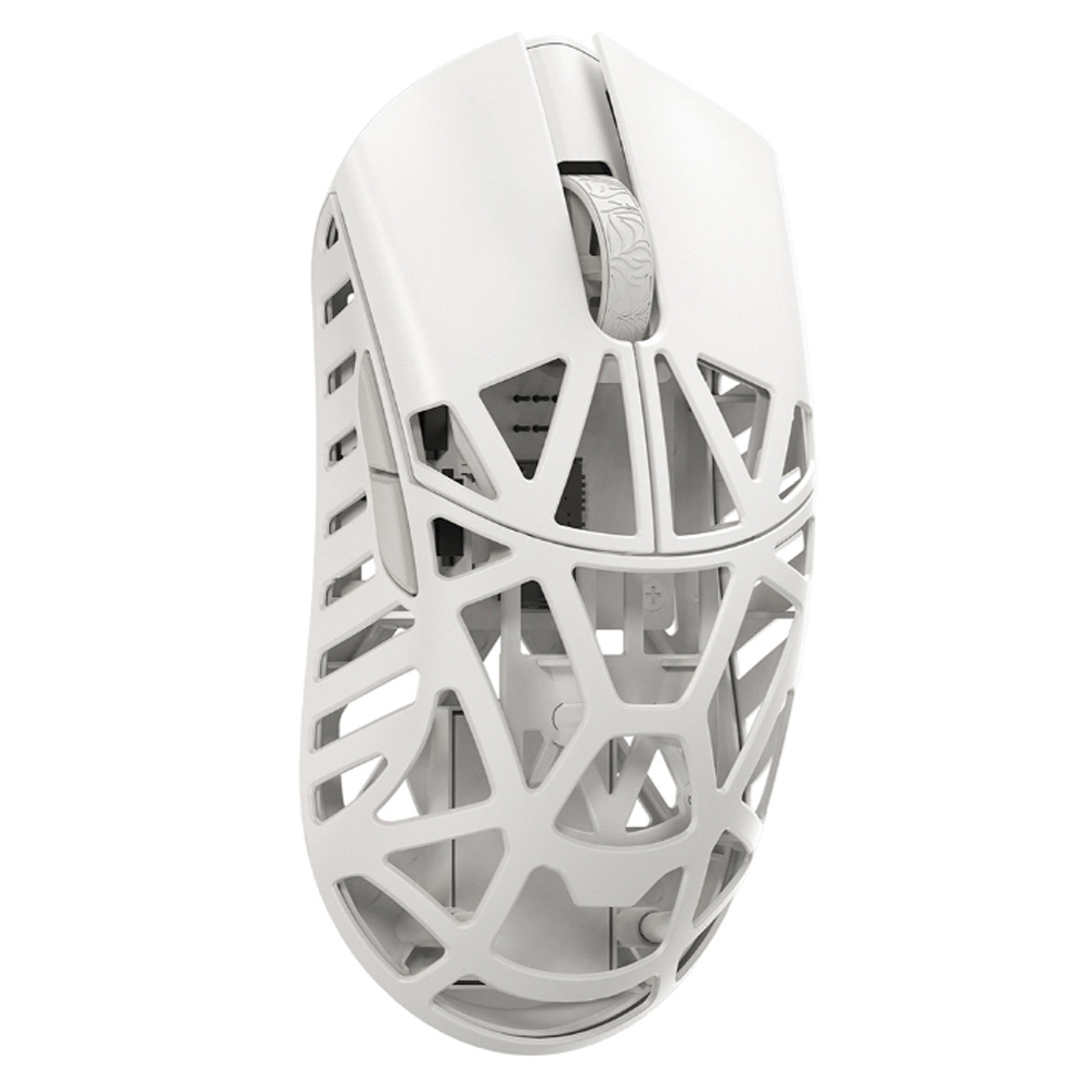 WLMouse Beast X Mini Pro, Omron Switches, Milky White