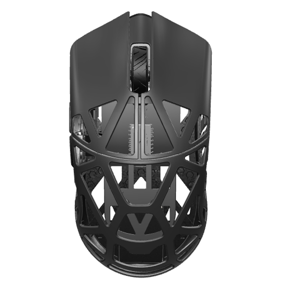 WLMouse Beast X Pro, Omron Switches, Black