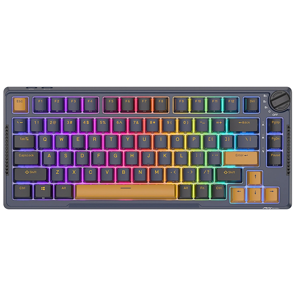 ROYAL KLUDGE H81 Start Night, Sky Cyan Switch, US