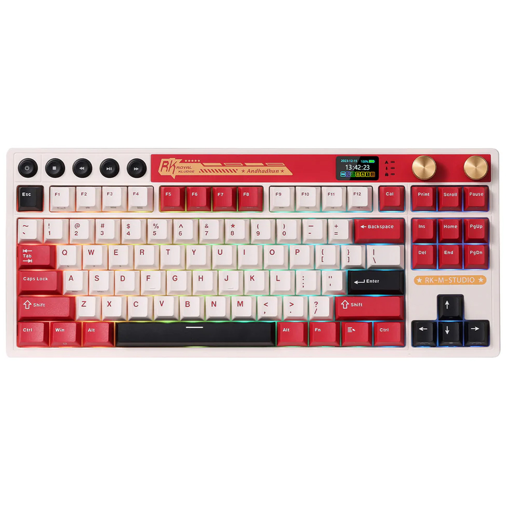 ROYAL KLUDGE M87 Famicom, Creamy Switch, US