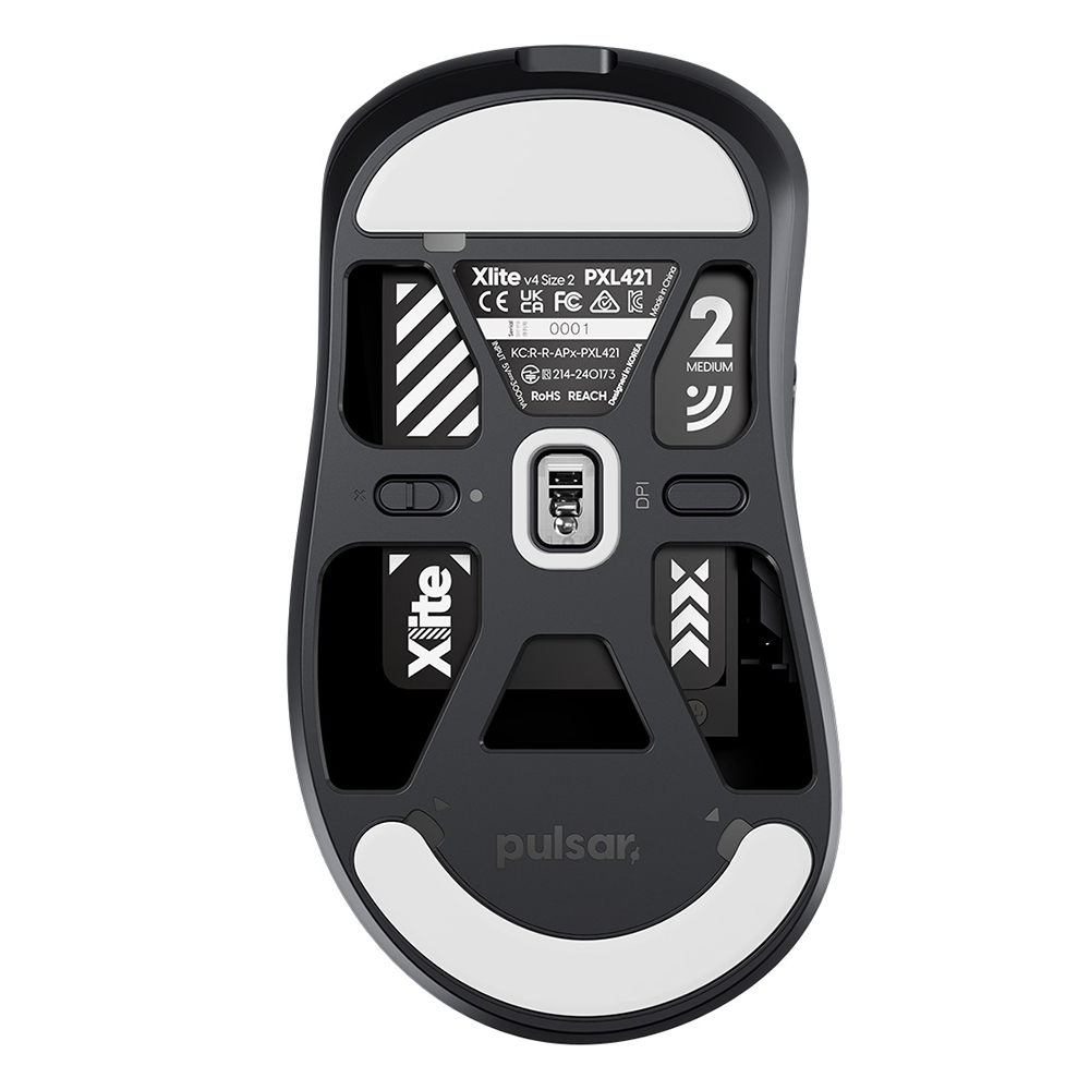 Pulsar Xlite V4 Medium Wireless, Black