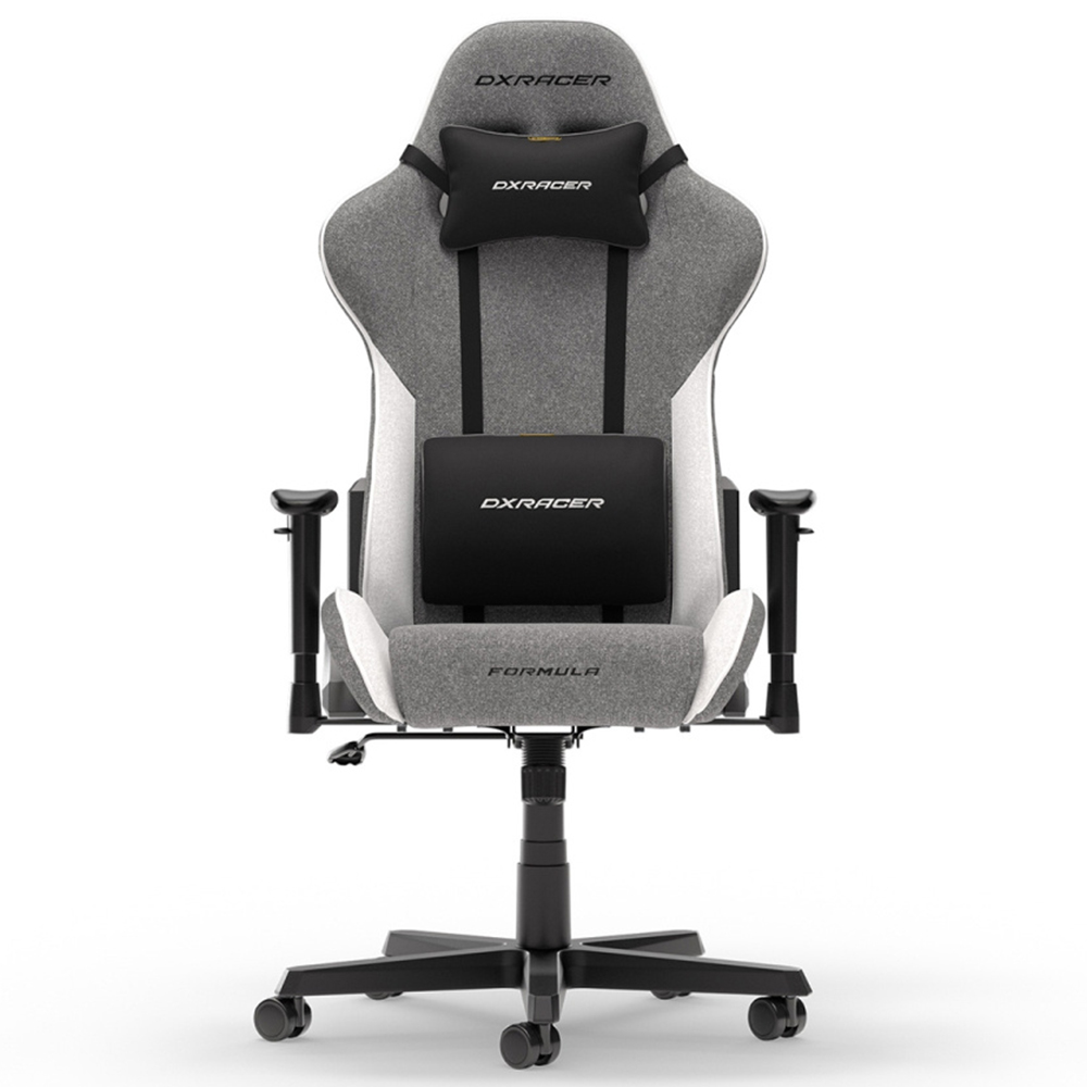 DXRacer FORMULA L Fabric, Grey & White