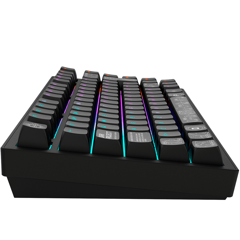 Dark Project ALU81A Terra Nova Black, G3MS Moonstone Switch, UK/DE/AT/ES/IT/FI/NO/SE/DK