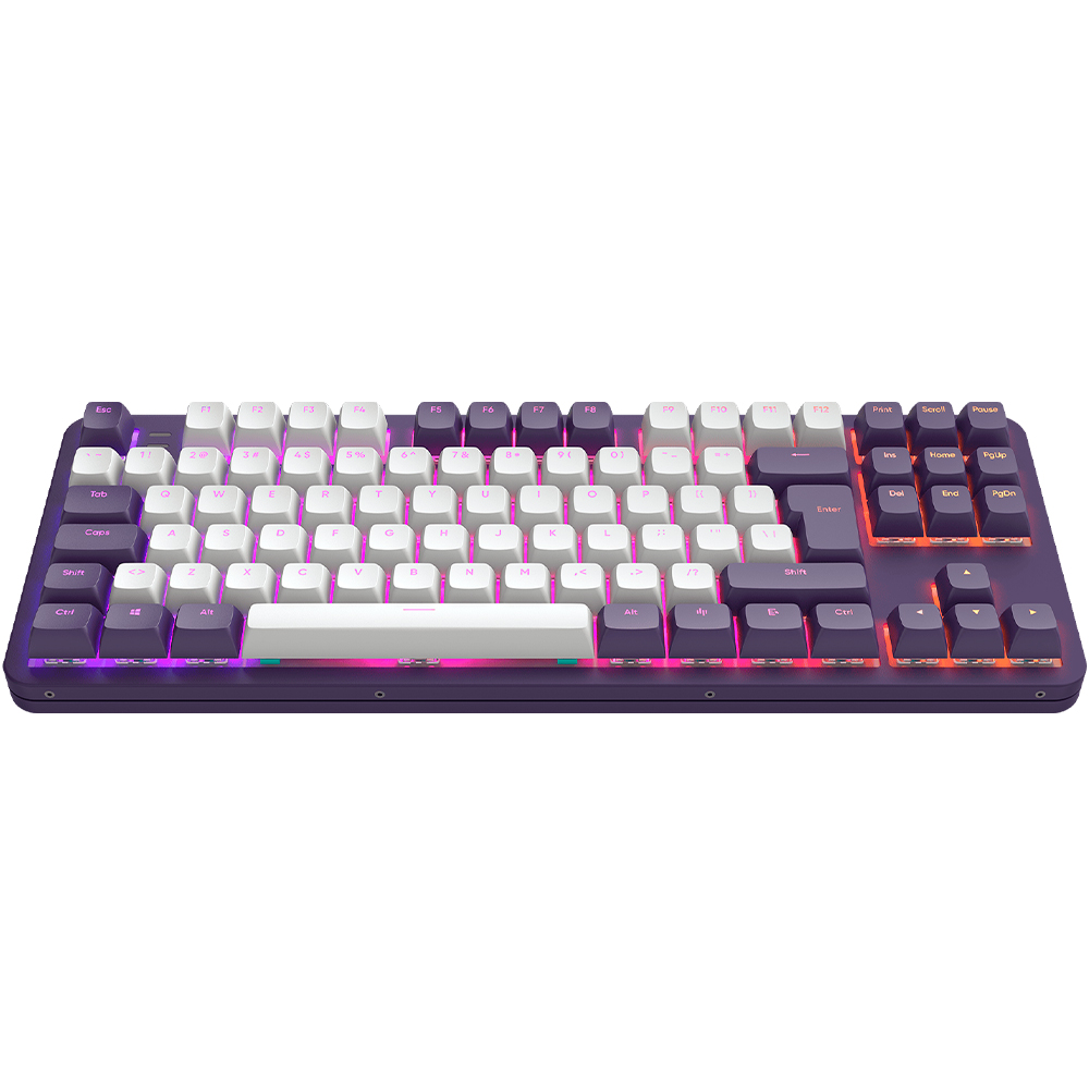 Dark Project ALU87A Violet-White, G3MS Sapphire Switch, UK/DE/AT/ES/IT/FI/NO/SE/DK