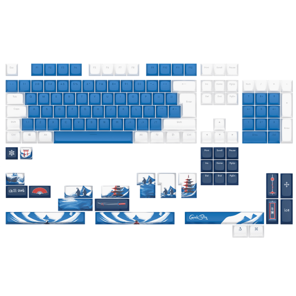 Dark Project x GeekBoy Keycaps, UK/DE/AT/ES/IT/FI/NO/SE/DK