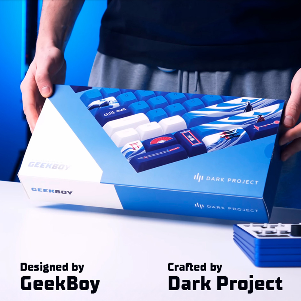Dark Project x GeekBoy Keycaps, UK/DE/AT/ES/IT/FI/NO/SE/DK