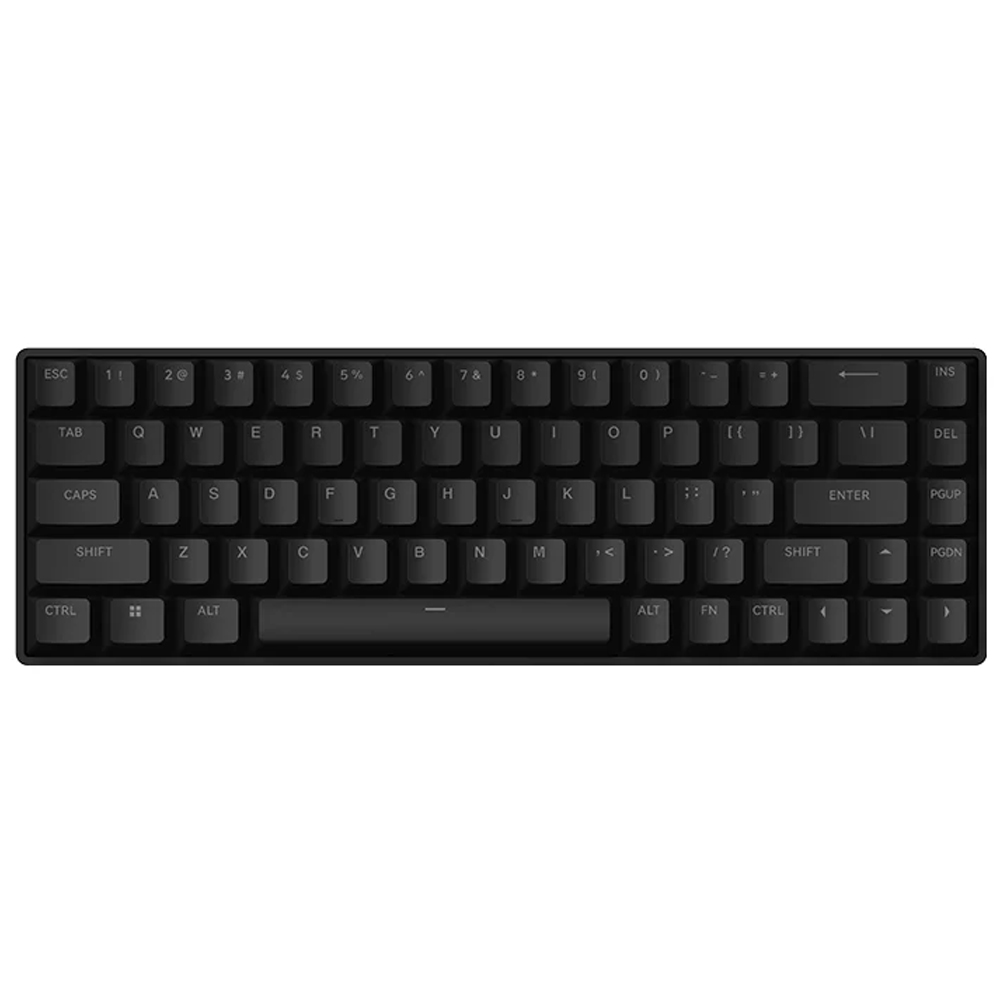 FGG FIRE68 RGB, Gateron Dual-Rail Universal Switch, Black