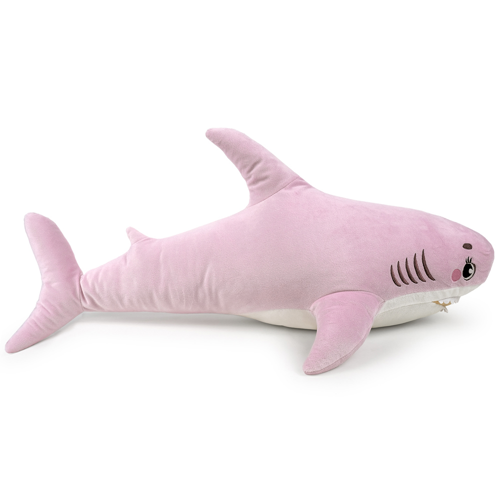 WP MERCHANDISE Plush toy Shark pink, 100 cm