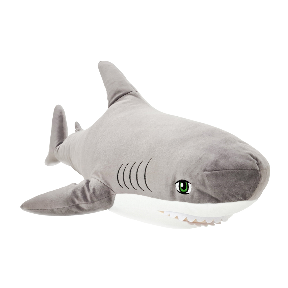 WP MERCHANDISE Plush toy Shark grey, 80 cm