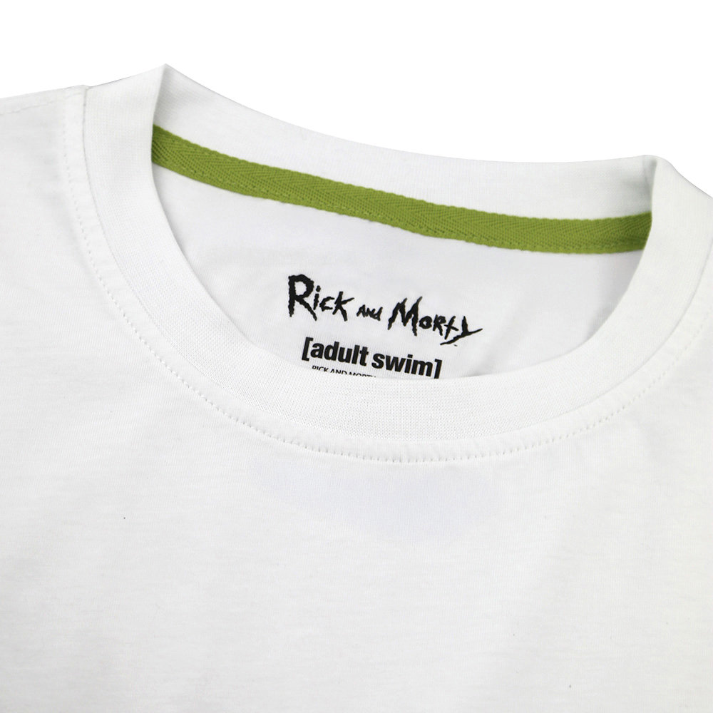 Rick and Morty T-shirt, The Universe is Yours, White, L