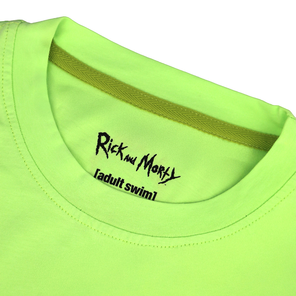 Rick and Morty T-Shirt, Science Grandpa, Light Green, L