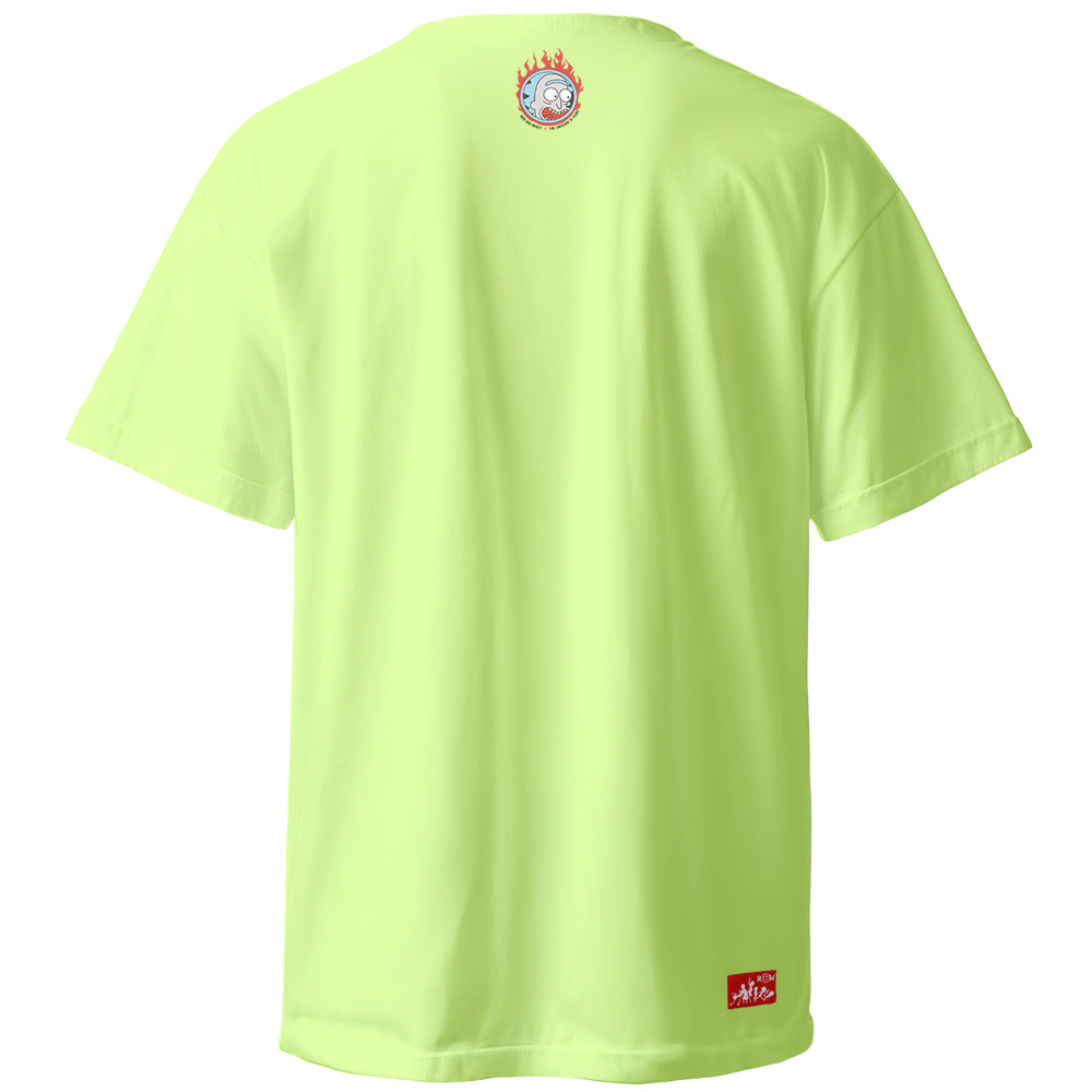 Rick and Morty T-Shirt, Science Grandpa, Light Green, XL