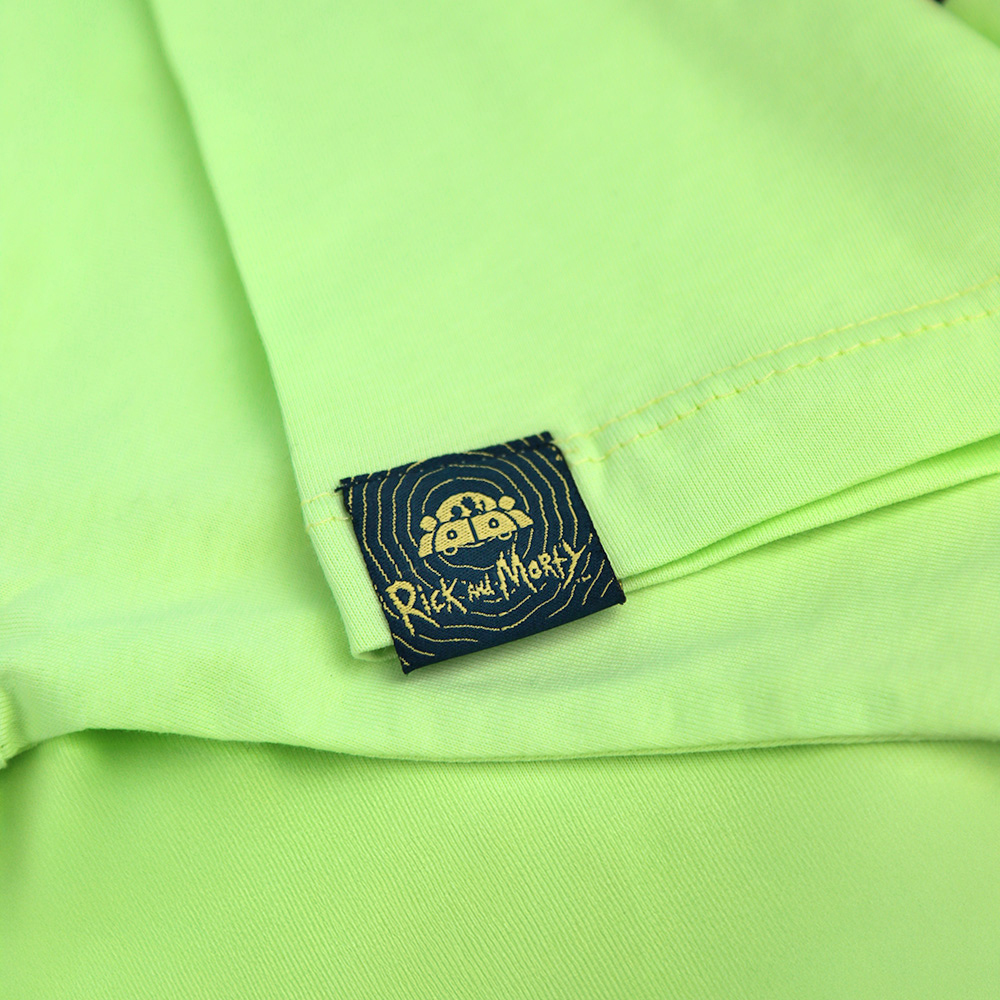 Rick and Morty T-Shirt, Science Grandpa, Light Green, XL