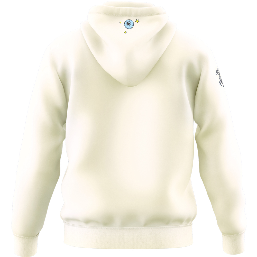 Rick and Morty Hoodie, Off-White, M