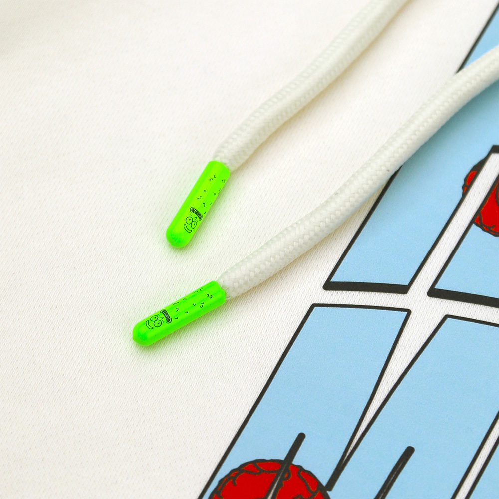 Rick and Morty Hoodie, Off-White, M