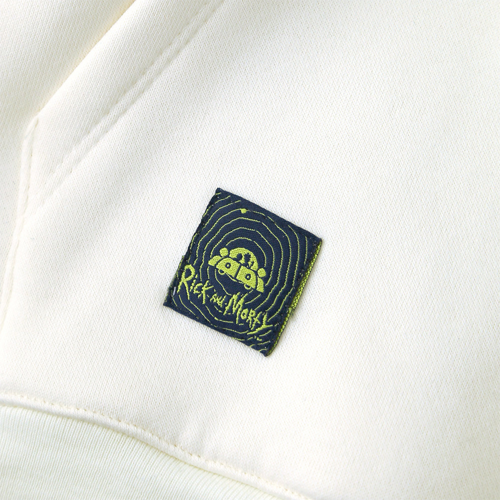 Rick and Morty Hoodie, Off-White, M