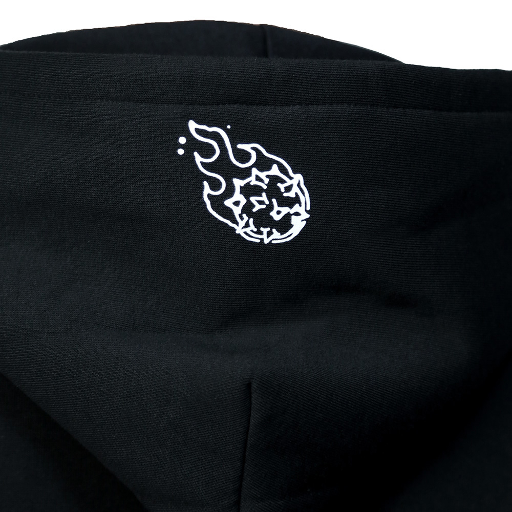 Rick and Morty Hoodie With Logo, Black, M