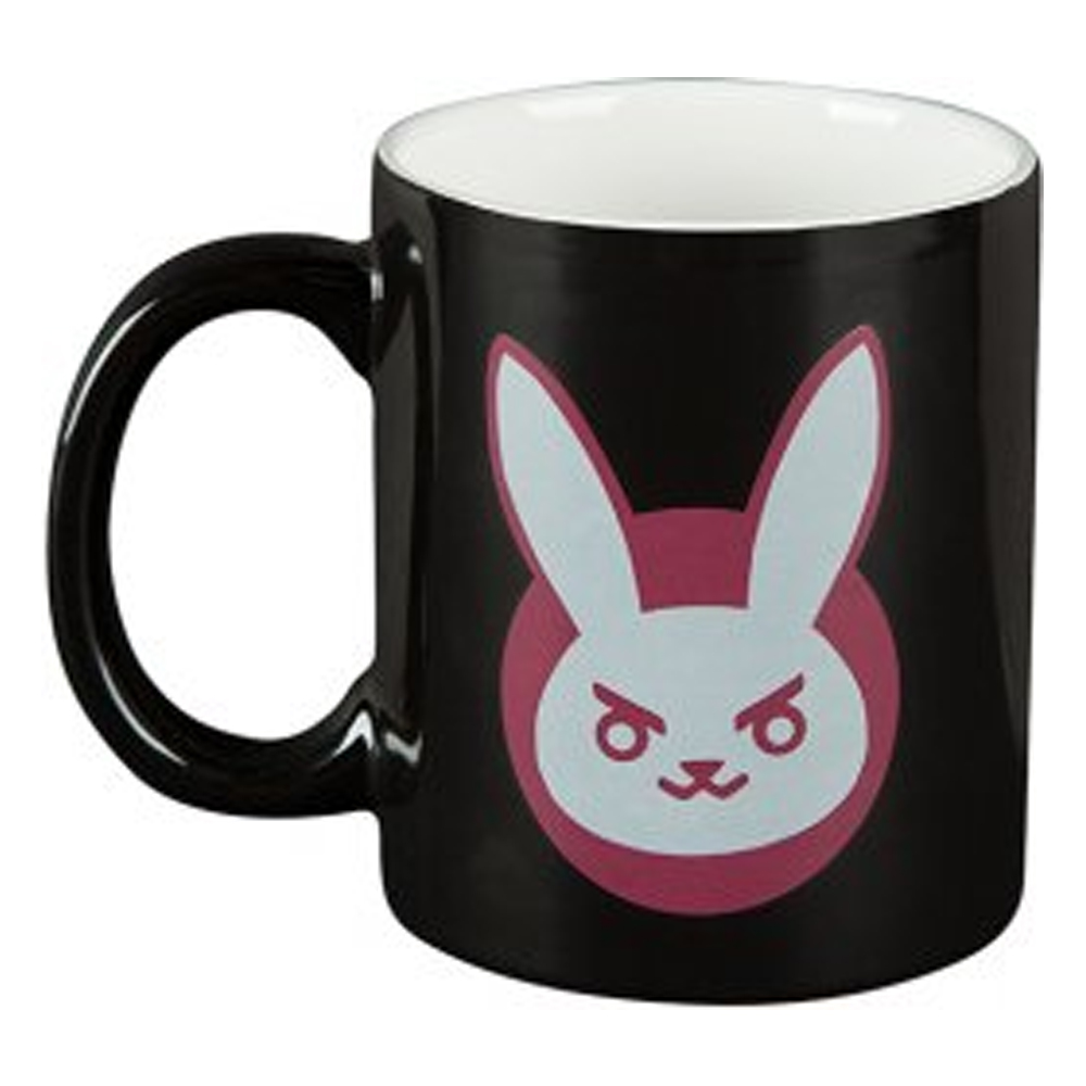 Jinx Overwatch - D.Va Mug Black/Pink, 325 ml