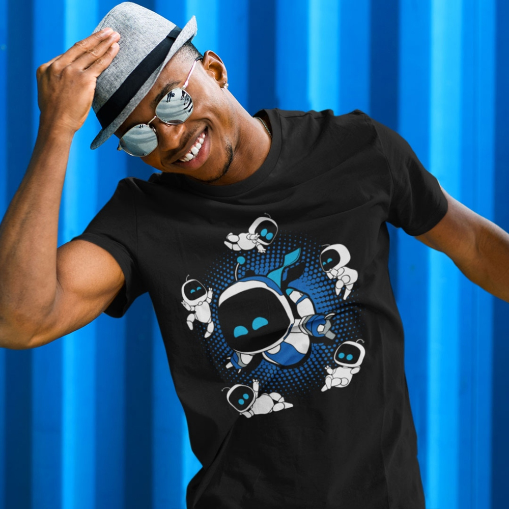 Jinx ASTRO'S PLAYROOM - Bot Party Premium T-shirt Black, L