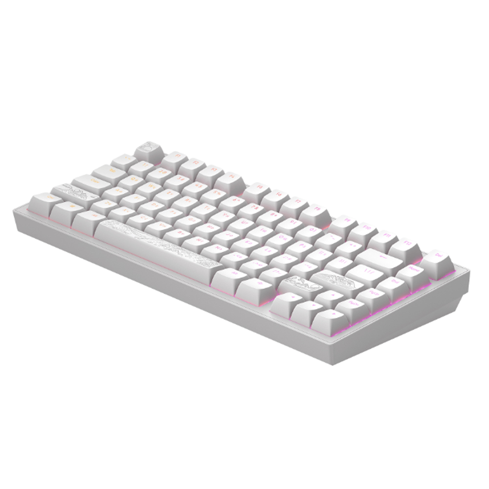 Dark Project ALU81A Terra Nostra White, G3MS Moonstone Switch, RU