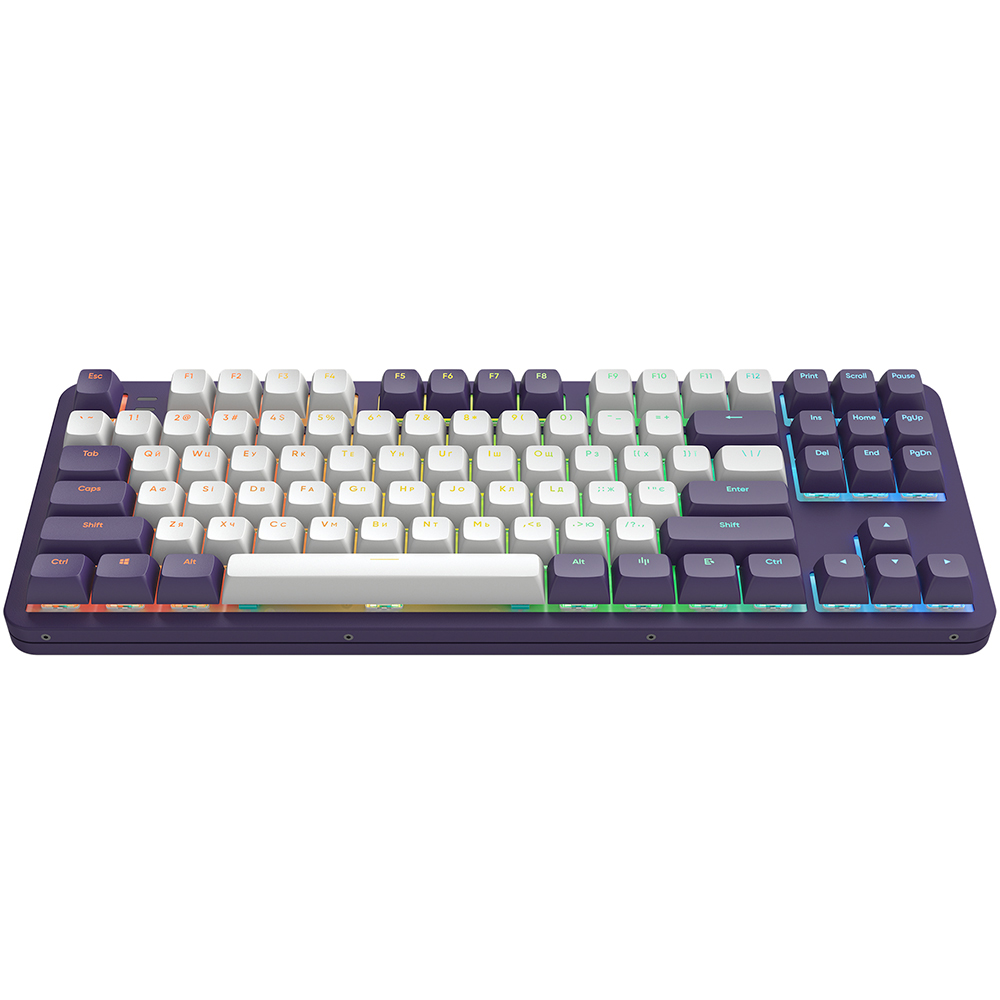 Dark Project ALU87A Violet-White, G3MS Sapphire Switch, RU