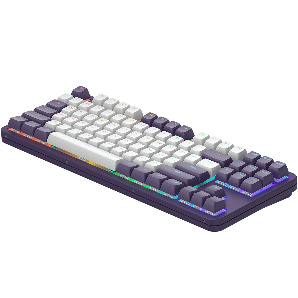 Dark Project ALU87A Violet-White, G3MS Sapphire Switch, RU