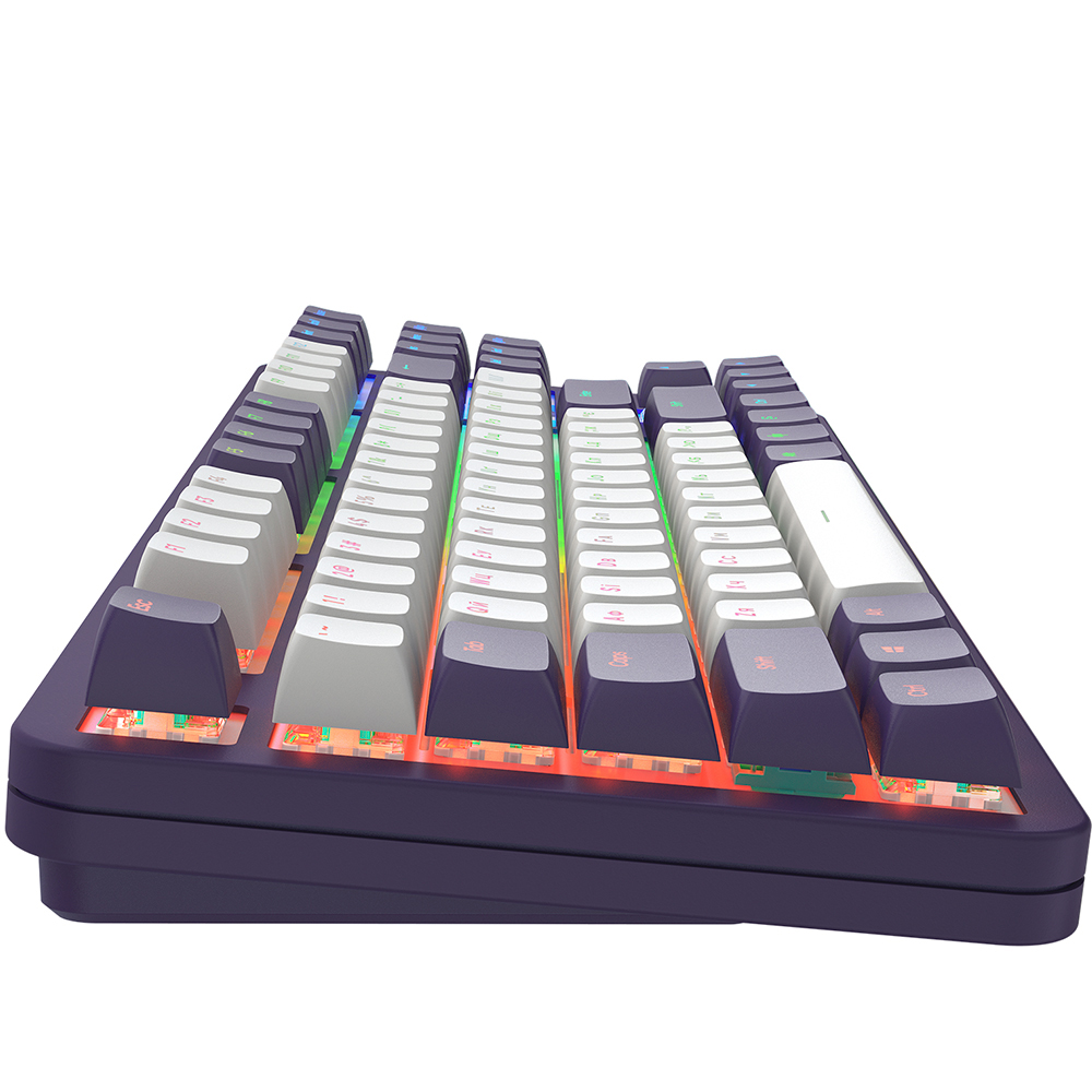 Dark Project ALU87A Violet-White, G3MS Sapphire Switch, RU