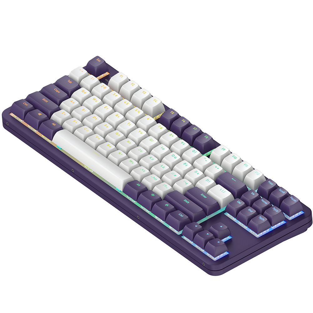 Dark Project ALU87A Violet-White, G3MS Sapphire Switch, RU
