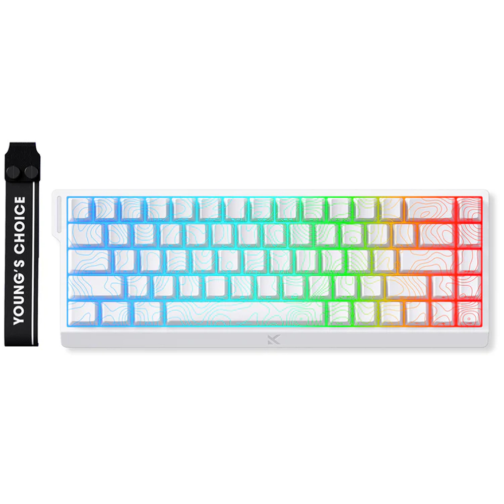 Mchose Ace 68, Uranus Magnetic Switch, White Topographic