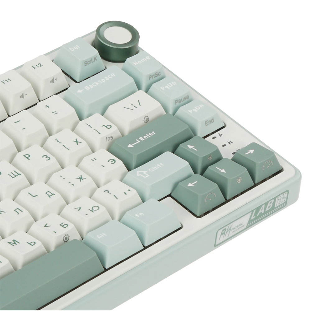 ROYAL KLUDGE R75 Sky Cyan, K Silver Switch, RU