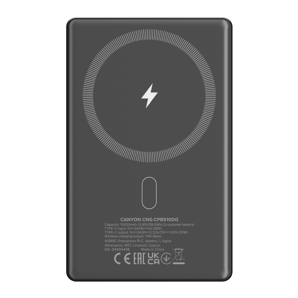 Canyon OnPower 510, Dark Grey