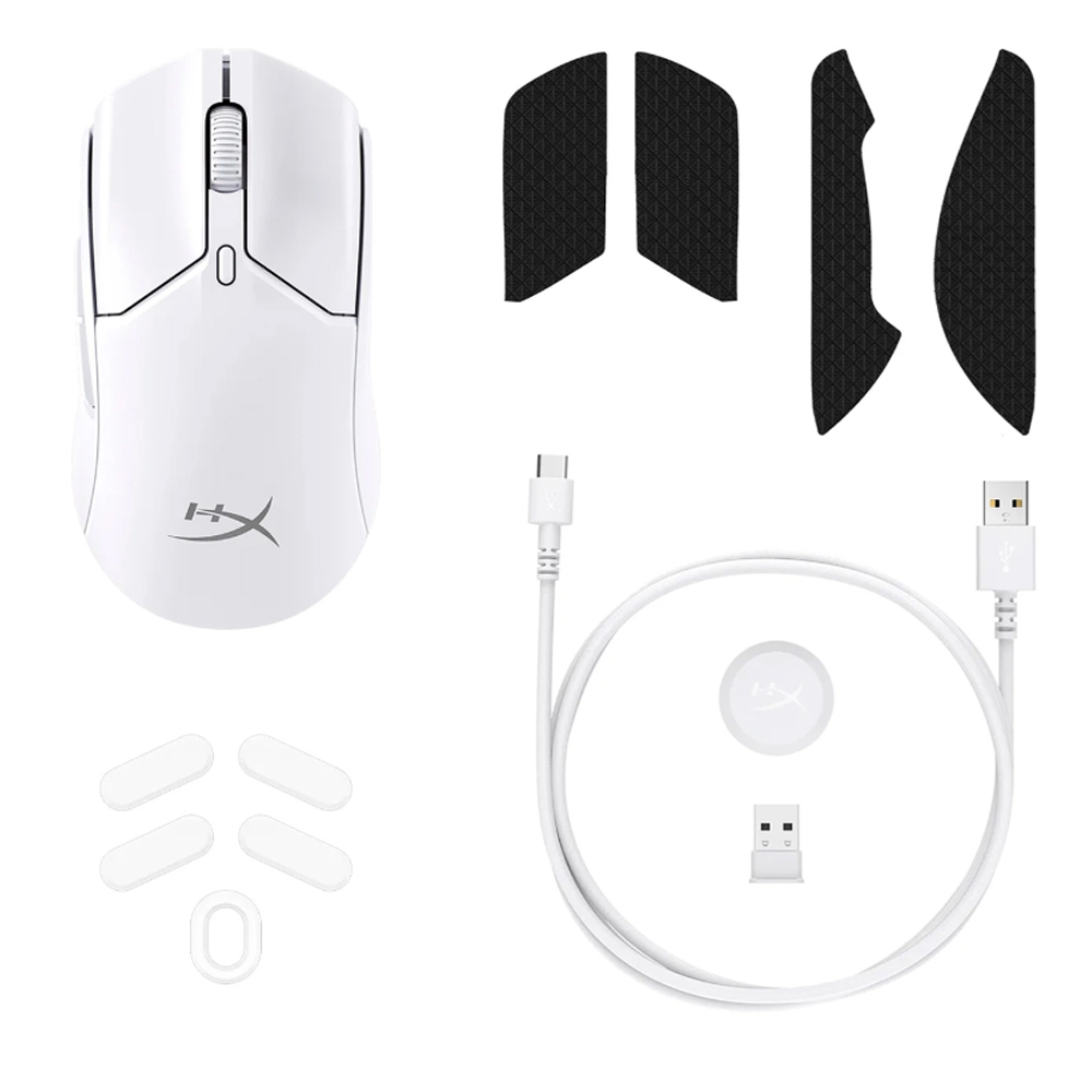 HyperX Pulsefire Haste 2 Wireless Mini, White