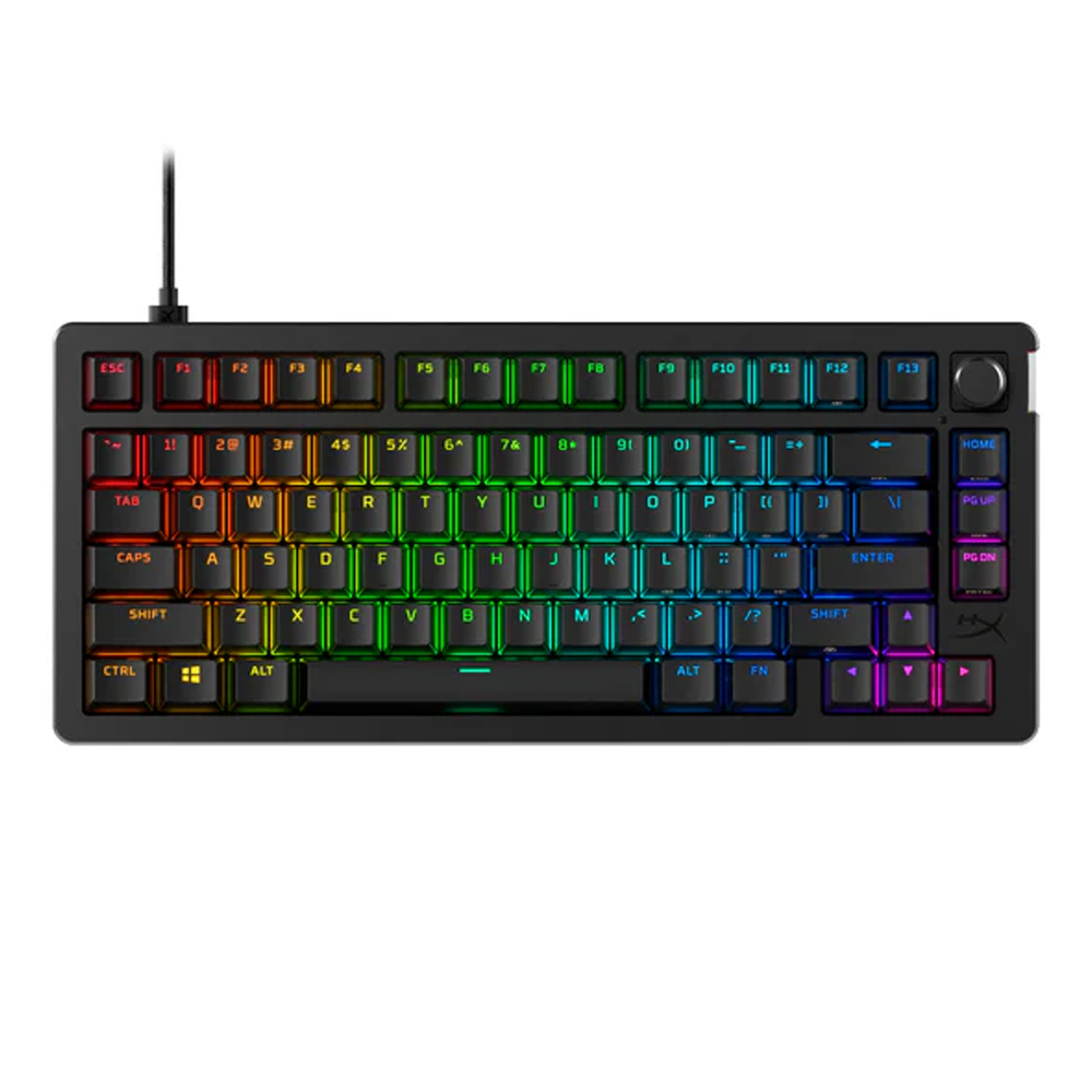 HyperX Alloy Rise 75 Black, Red Switch, US