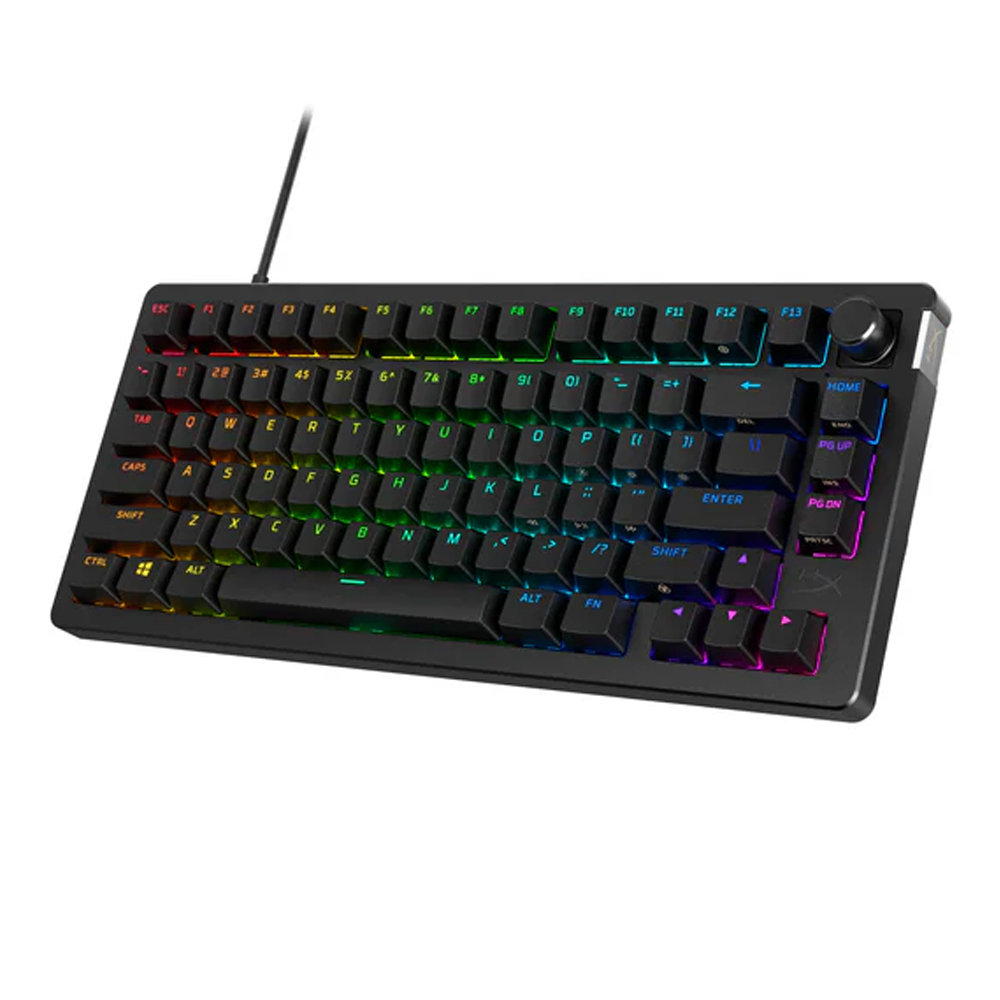 HyperX Alloy Rise 75 Black, Red Switch, US