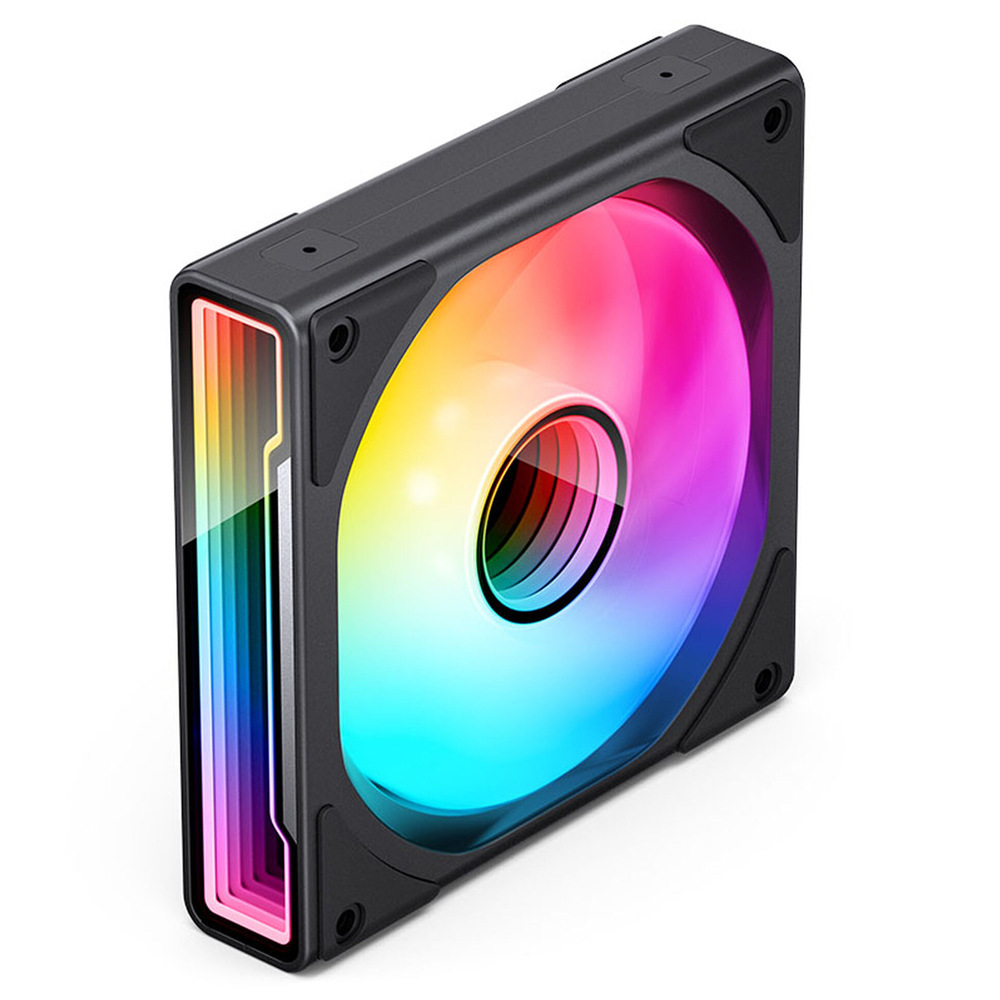 Jonsbo ZK-120B Reverse 3-Pack, ARGB, Black