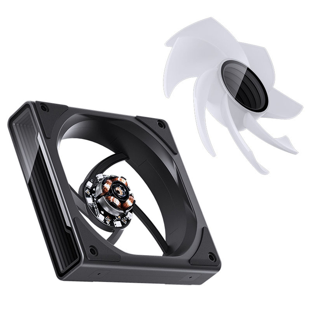 Jonsbo ZK-120B Reverse 3-Pack, ARGB, Black