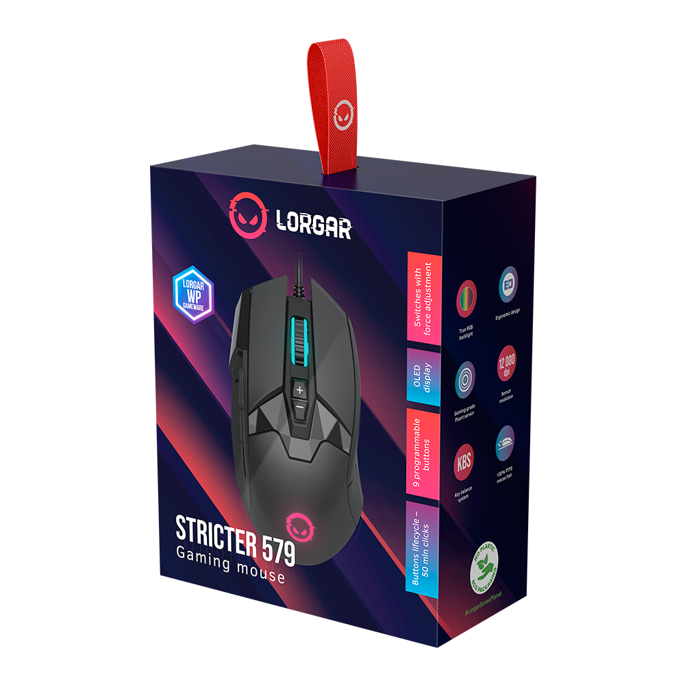 Lorgar Stricter 579, Black