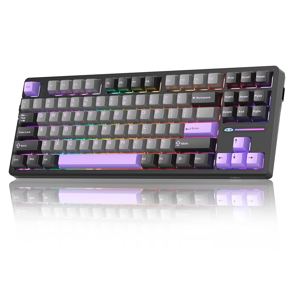 Magegee Light87 Dark Purple, RGB, Blue Whale Switch, US