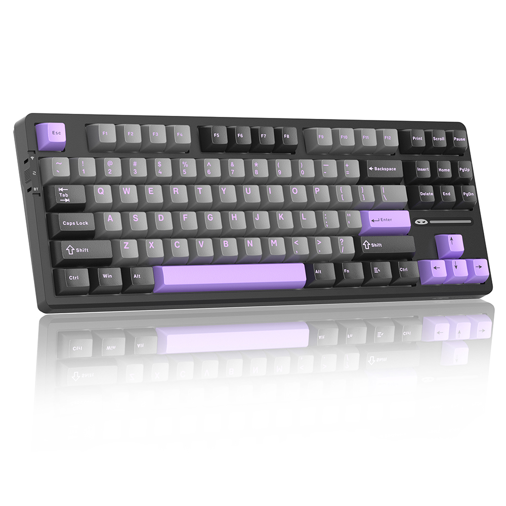 Magegee Light87 Dark Purple, RGB, Blue Whale Switch, US