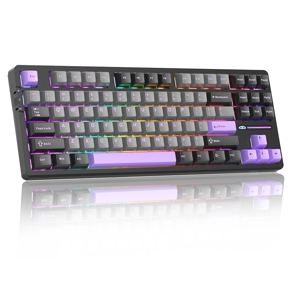 Magegee Light87 Dark Purple, RGB, Blue Whale Switch, US