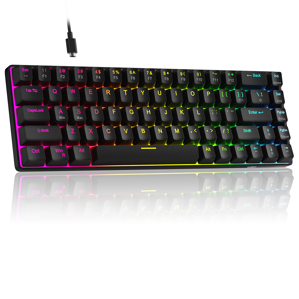 Magegee MK-BOX Black, RGB, Amethyst Switch, US