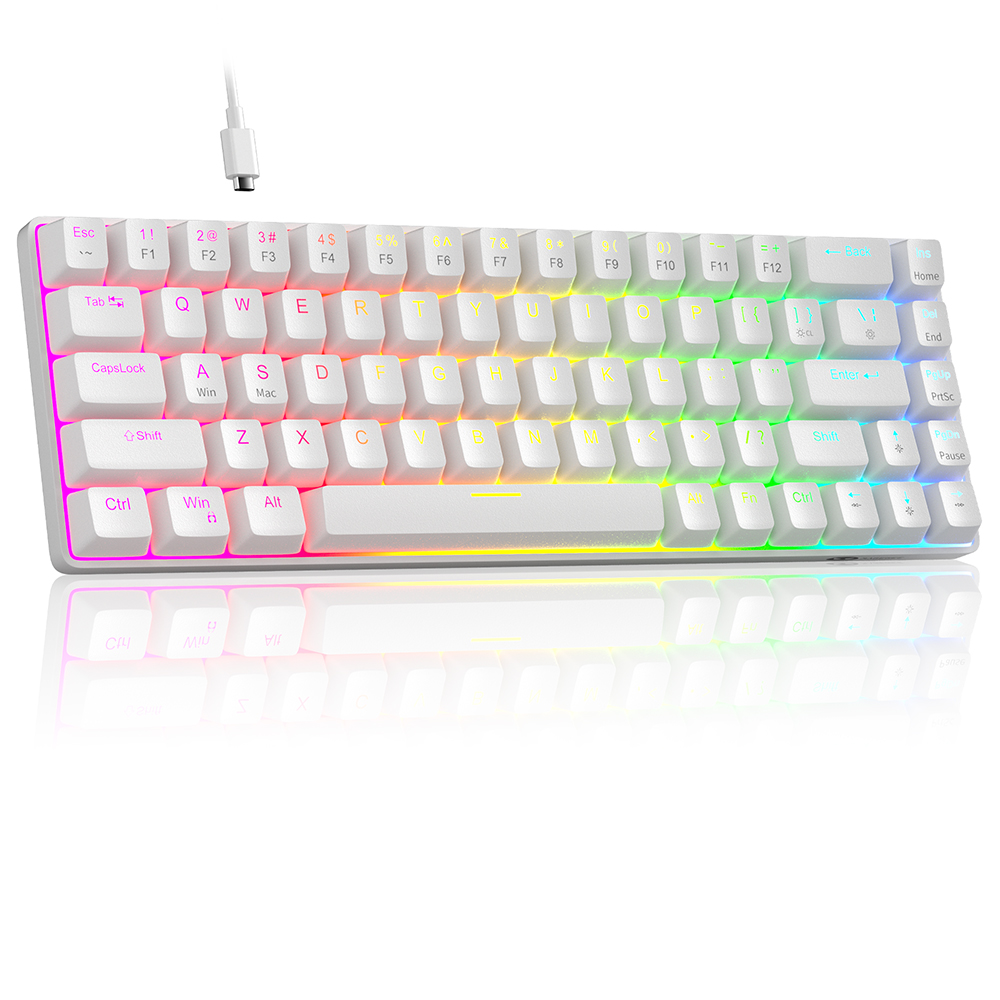Magegee MK-BOX White, RGB, Amethyst Switch, US