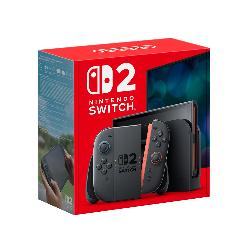 Nintendo Switch 2 Spēļu Konsole, Black