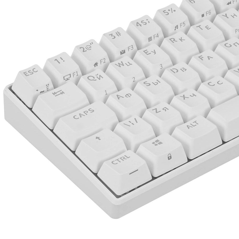 ROYAL KLUDGE RK61 White, Red Switch, RU