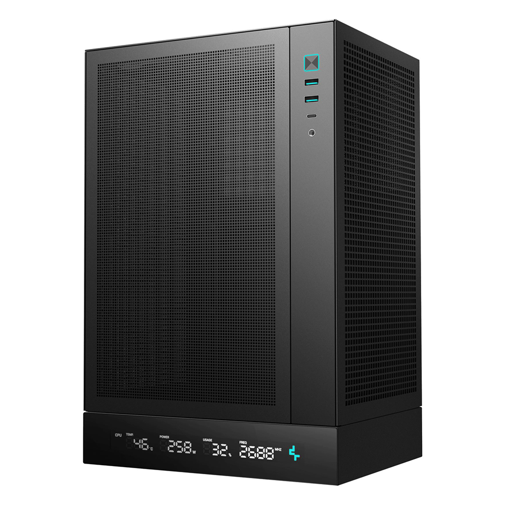 Deepcool CH170 Digital, Black
