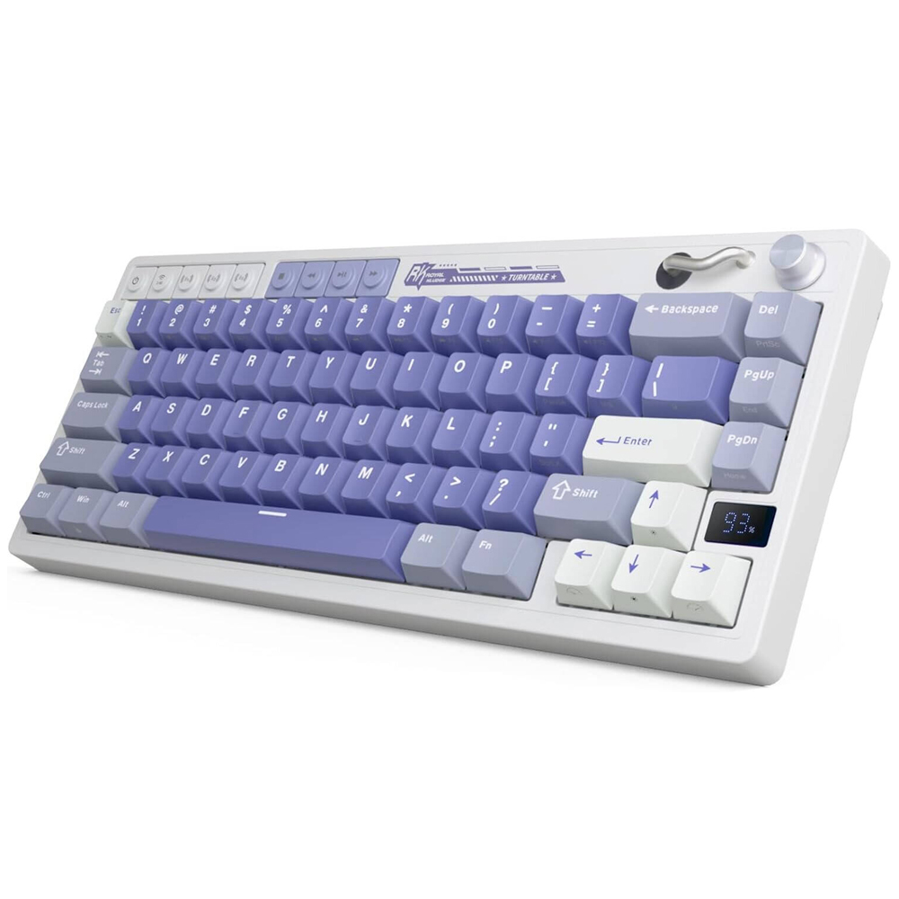 ROYAL KLUDGE M65 Ocean Blue, Creamy Switch, US