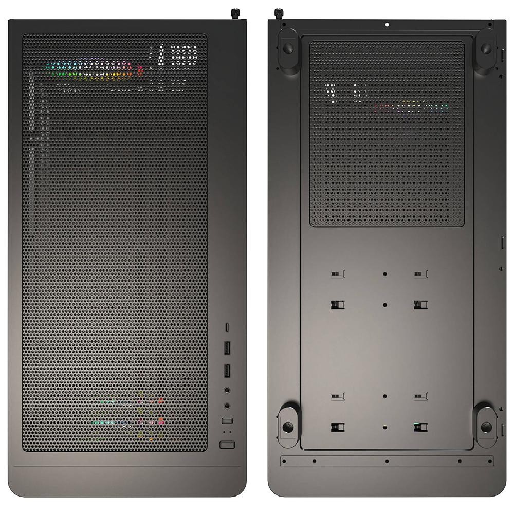 Montech XR Wood PC Case, Mid Tower, ARGB, Tempered Glass, Black